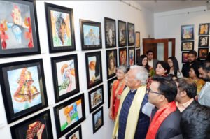 नन्हे बच्चों की कलाकृति देखते रह गए लोग: विकास जैन