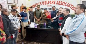 फेडरेशन आरडब्ल्यूए सेक्टर-34 की पुलिस प्रशासन से हुई बैठक