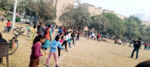 सेन्चुरी स्थापना दिवस के अवसर जमकर दौड़े बच्चे महिलाएँ