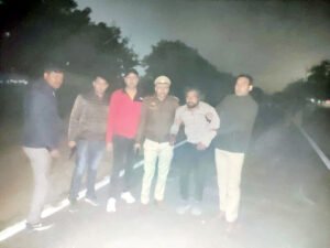 थाने से फरार हुए लूटेरे को पुलिस मुठभेड़ में गिरफ्तार