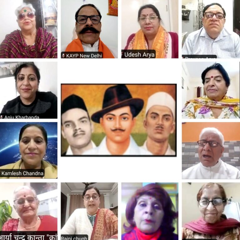 शहीदों का बलिदान सदेव मार्ग प्रशस्त करता रहेगा: राष्ट्रीय अध्यक्ष अनिल आर्य