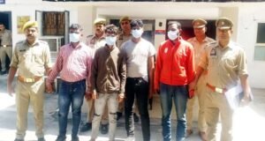कार के टायर चोरी करने वाले गिरोह का भंडाफोड़