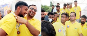 एसएससी जीडी 2022 में चयनित अभ्यर्थियों व शिक्षकों को अंकित सर ने किया सम्मानित