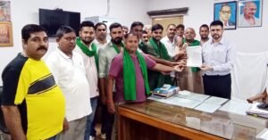 भारतीय किसान यूनियन मंच ने सौंपा किसानों की समस्याओं से संबंधित ज्ञापन