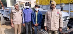 ट्राली चोरी करने वाले एक गिरोह के दो शातिर चोर गिरफ्तार