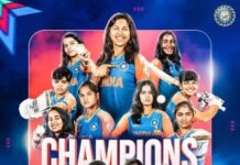 U19 T20 WC: भारतीय महिला अंडर-19 टीम लगातार दूसरी बार चैंपियन, फाइनल में द. अफ्रीका को नौ विकेट से हराया