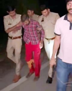 पुलिस मुठभेड़ में आरोपी को लगी गोली