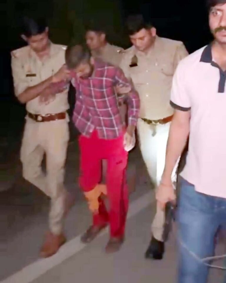 पुलिस मुठभेड़ में आरोपी को लगी गोली