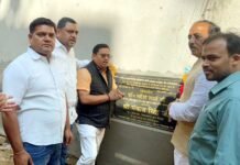 विधायक पंकज सिंह ने बहलोलपुर कॉलोनी में किया इंटरलॉकिंग सड़क और नाली निर्माण कार्य का शिलान्यास