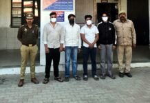 बाइक खड़ी करने के विवाद में डिलीवरी ब्वॉय को पीटा, चार गिरफ्तार