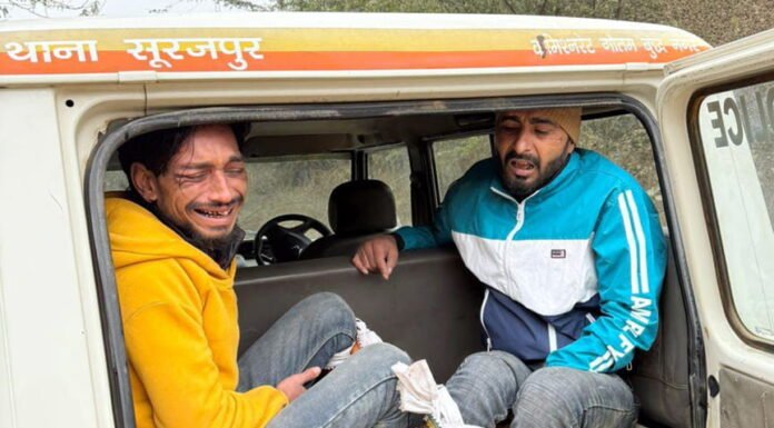 दो बदमाश मुठभेड़ में गिरफ्तार