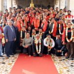 एनईए चुनाव के लिए विपिन मल्हन व वीके सेठ पैनल ने किया नामांकन