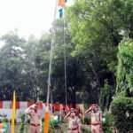 पुलिस कमिश्नर लक्ष्मी सिंह ने फहराया तिरंगा