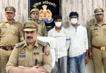मोबाइल फोन झपटने वाले गिरोह का पर्दाफाश